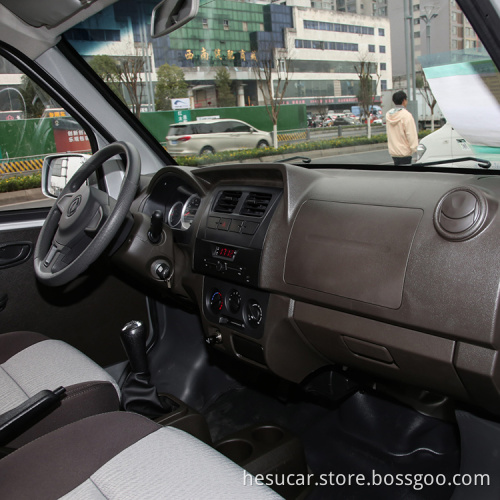 In stock Dongfeng K07s Auto usata 1,3 l versione ad alta potenza Tipo di base Dongfeng Nuovi Mini Bus da 11 posti